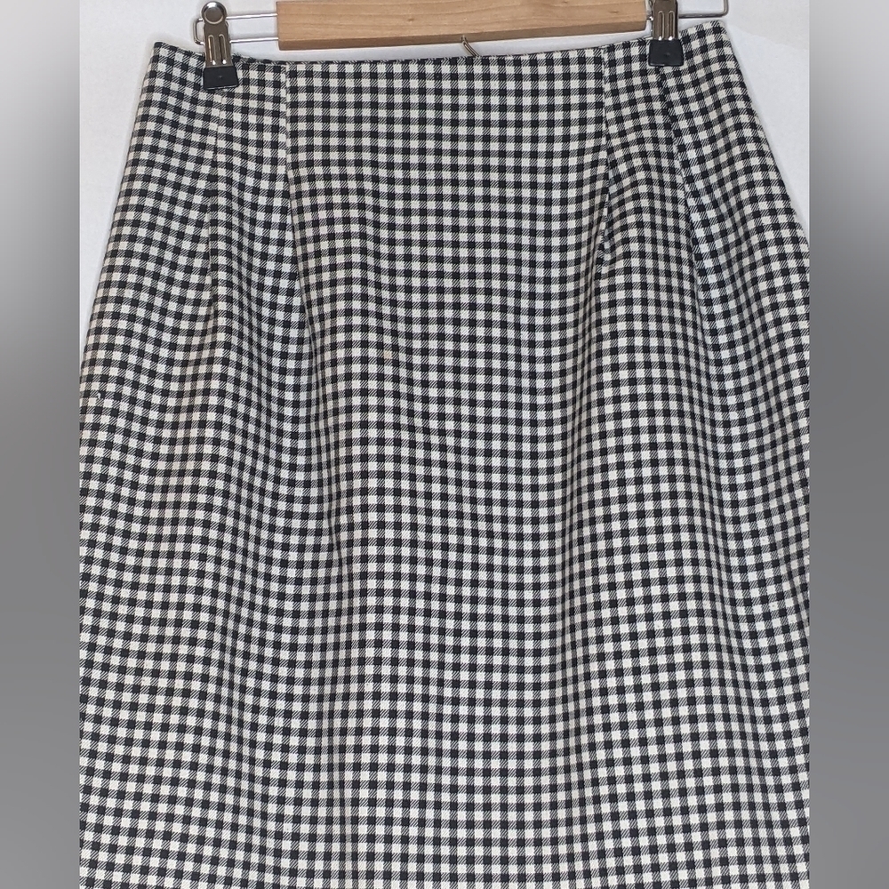 VINTAGE PENCIL SKIRT Gingham - Picture 3 of 8